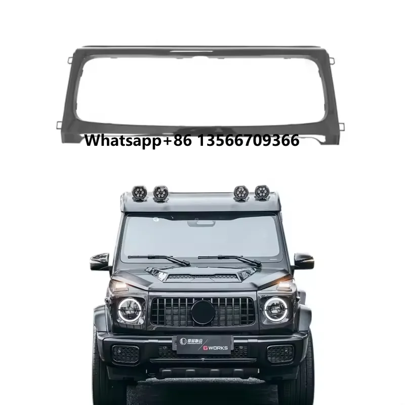

Hot Sale JCW Style G-Class W465 W464 G63 Dry Carbon Grille Frame Cover Body Parts Accessories