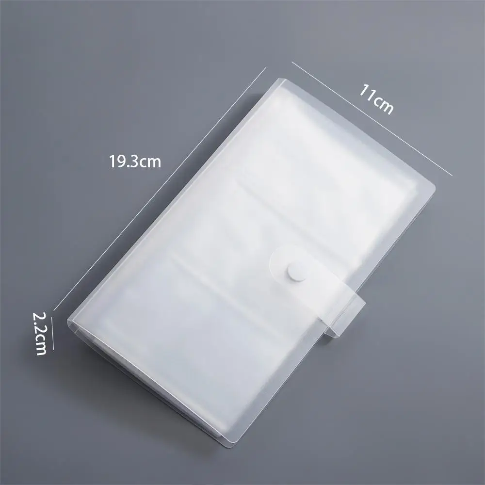 Card Photo Card Book Name Card School Supplies Card Stock Picture Storage Case ID Card Holder Ticket Collection Book Card Book