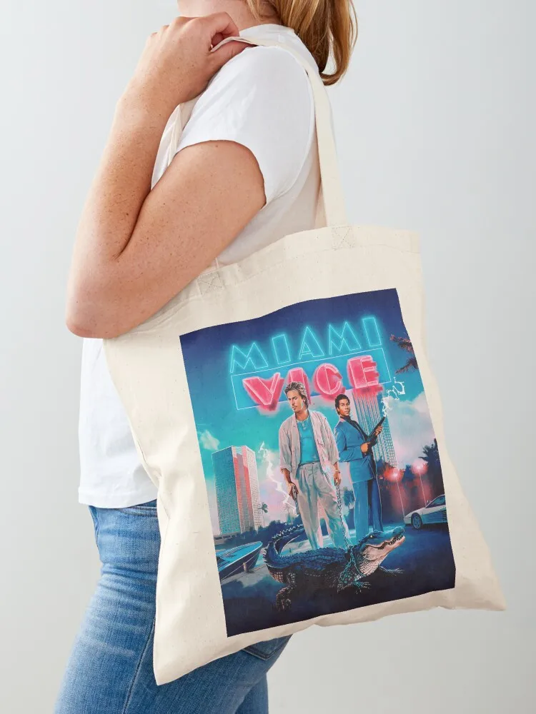 

Miami Vice Forever V1 Tote Bag Cloth bags great bag shopper bag women supermarket folding