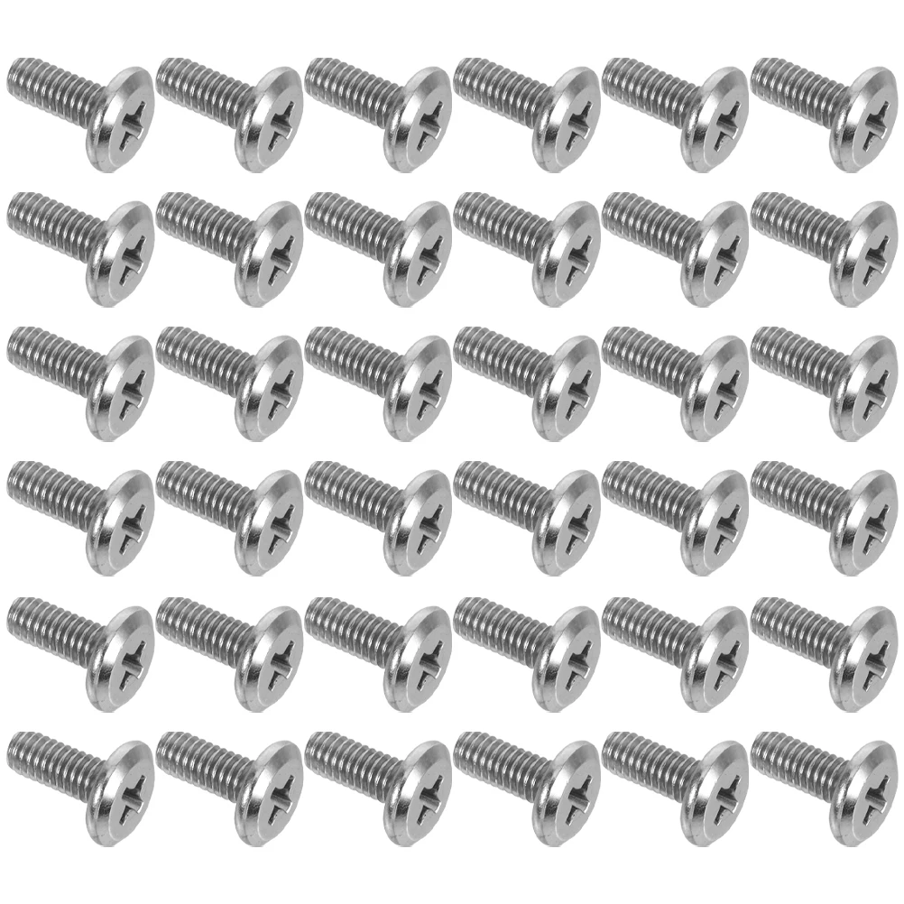 

100pcs Flat Head Screws M5 Small Cross Metal Beveled Woodworking Fastener Carbon Steel Self Drilling Screws Assortment Kit