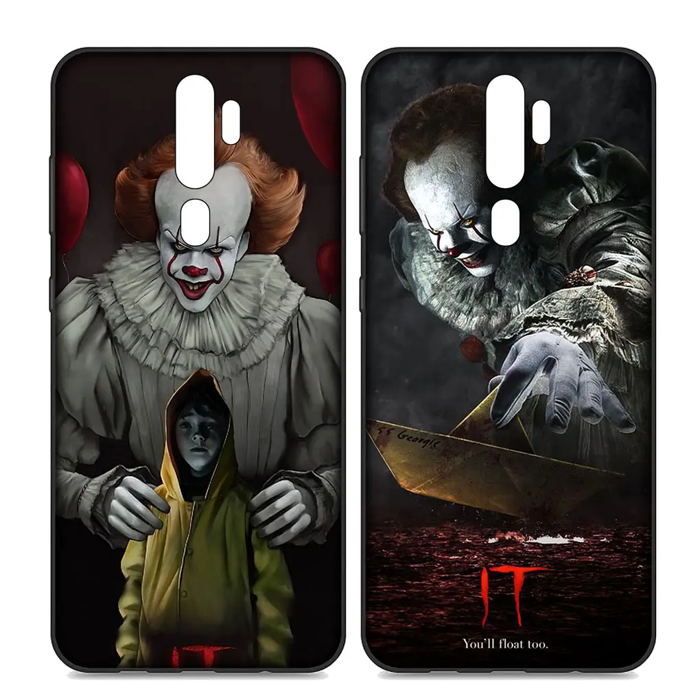 Pennywise It Soft Silicone Cover for OPPO A17 A15 A16 A17K A16K A53 A54 A96 A95 A94 A74 A78 A58 A38 Casing Phone Case