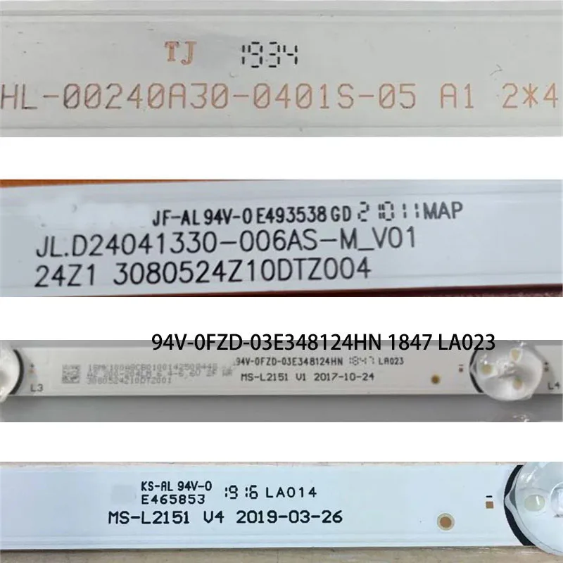 Kits TV's Illumination Bar HL-00240A30-0401S-05 A1 2*4 Backlight Strip For Prestigio PTV24SN04Z_CIS_BK Lanes MS-L2151 V1 V4 Tape