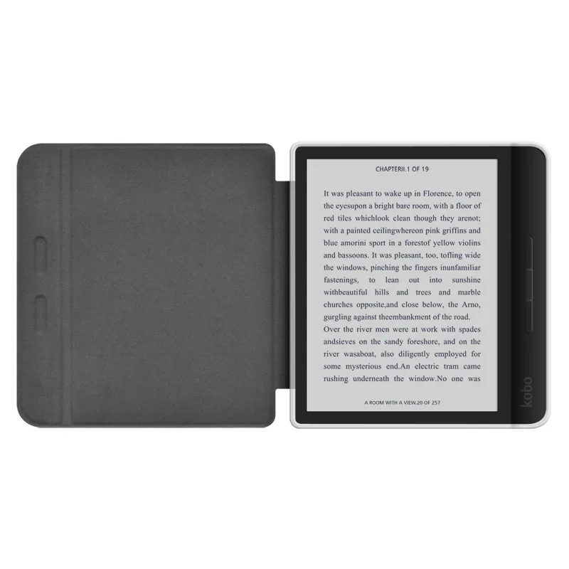 Capa inteligente para kobo libra cor 2024 libra 2 2021 7 polegadas acrílico transparente macio tpu capa traseira n428/n418 7 "ebook escudo protetor