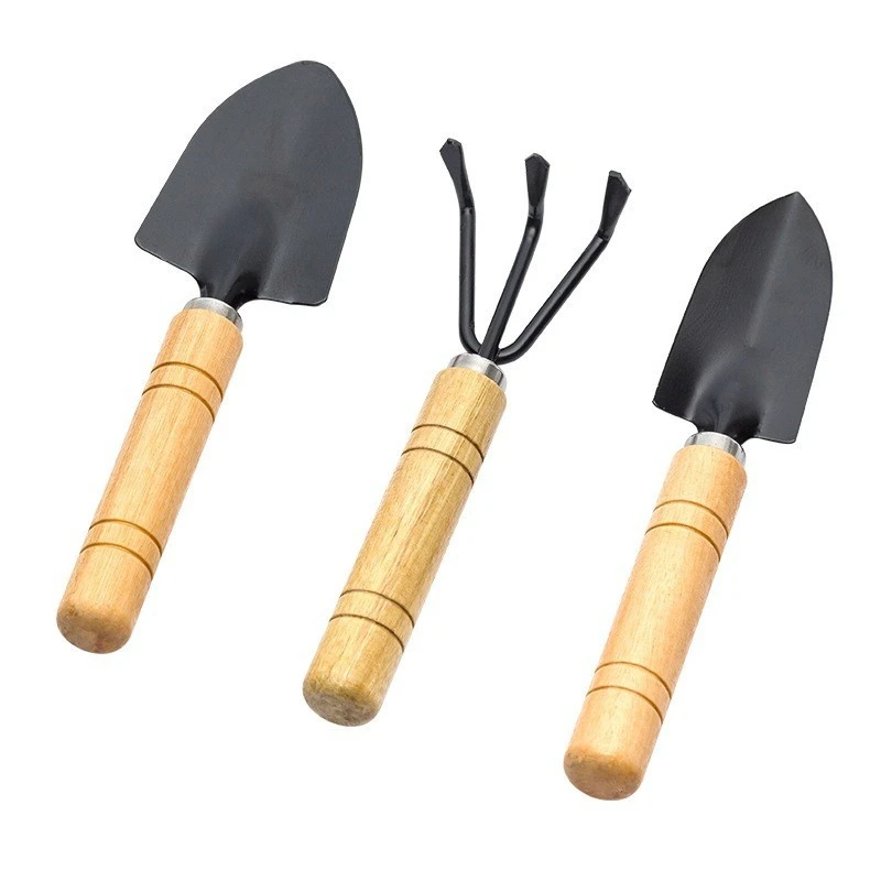 Garden Tool Set Mini Gardening Kit with Rake Trowel and Shovel for Succulent Plants and Soil Cultivation