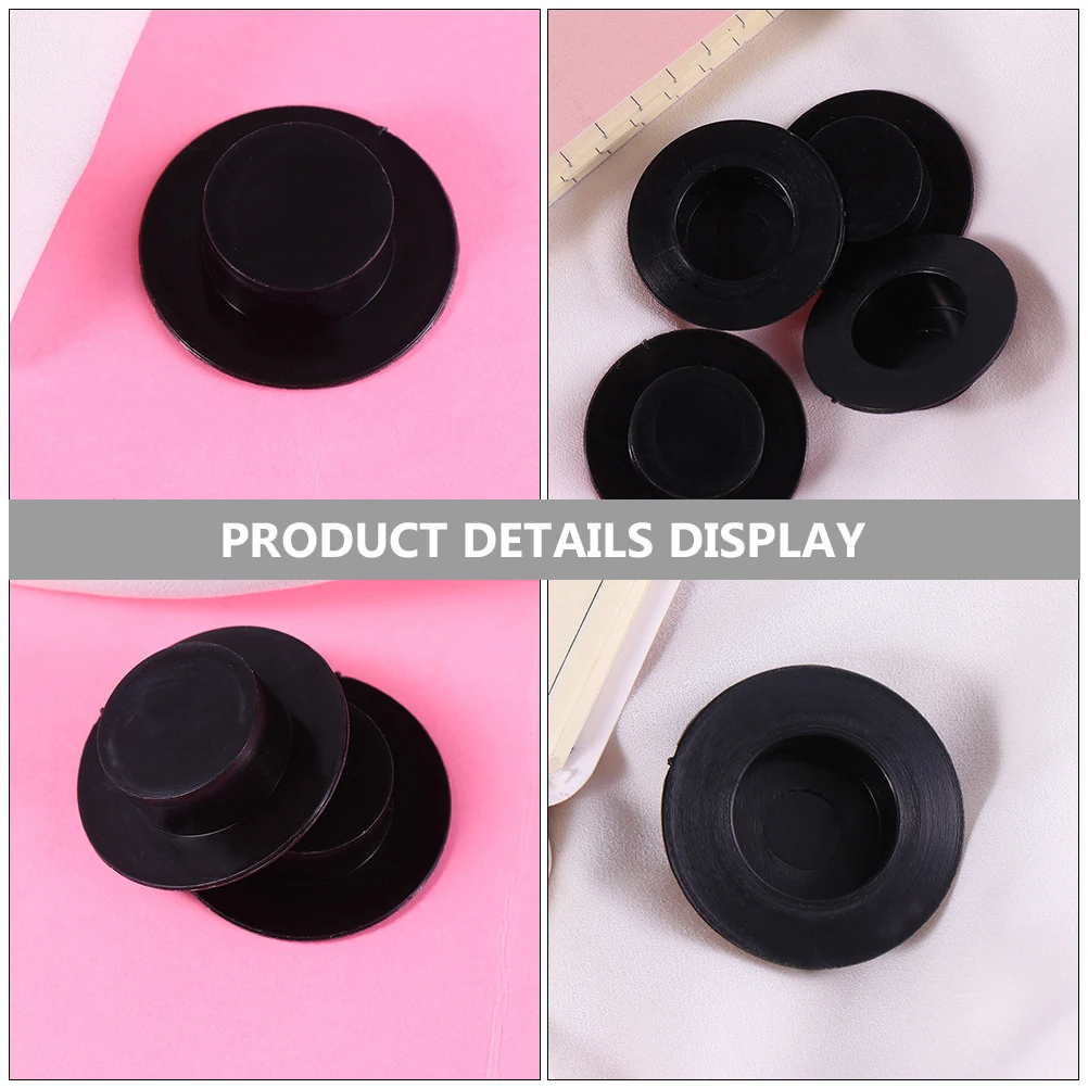 

100 Pcs Mini Plastic Clown Hat Top for Crafts Decorative Hats Tiny Adorable Miniature Small