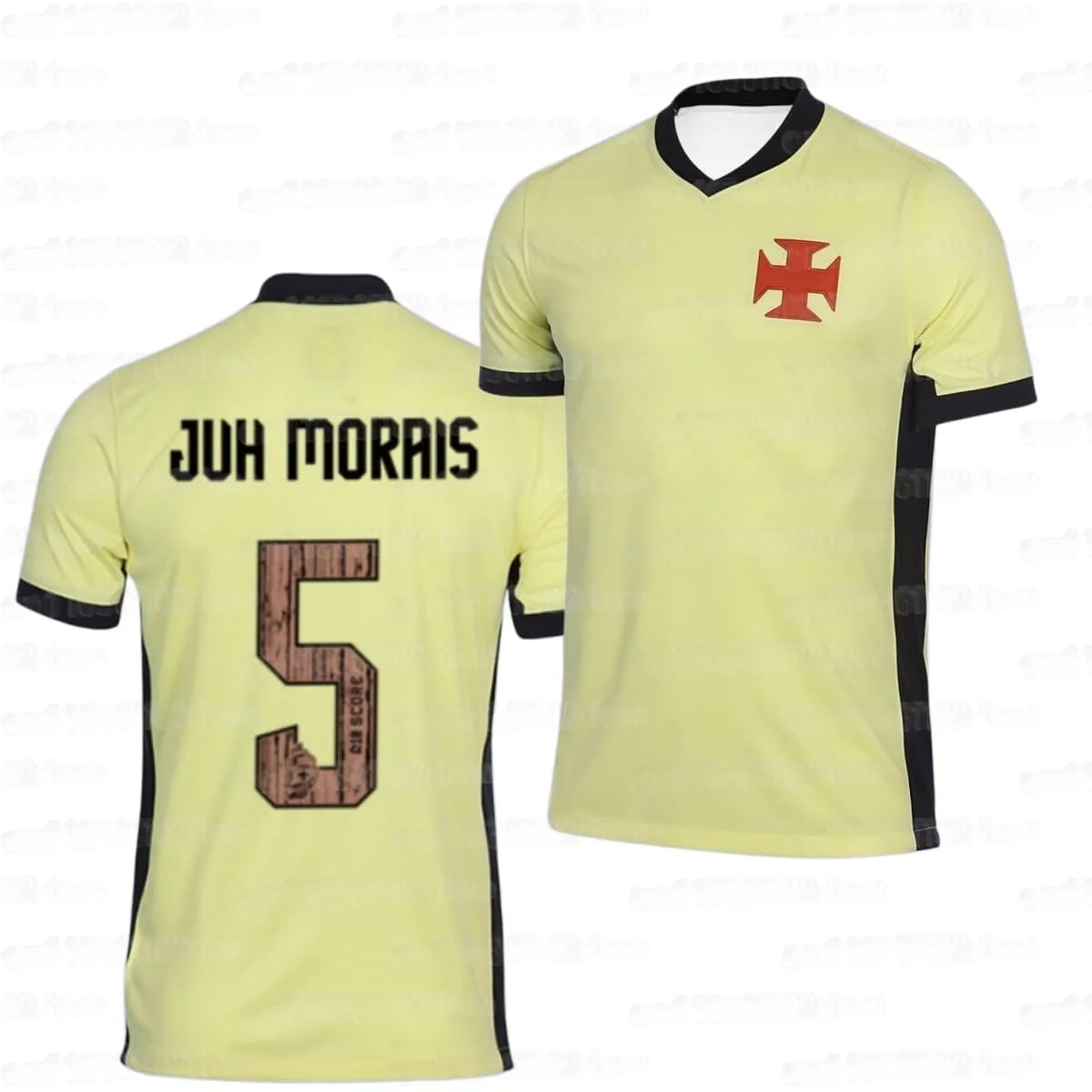 2026_2027 Vasco Da Gama Brasilianisches Fußball-Fan-Trikot 3D-Druck Familienstil Sportliches Atmungsaktives Schnelltrocknendes Streetwear-Oberteil – Detail 8