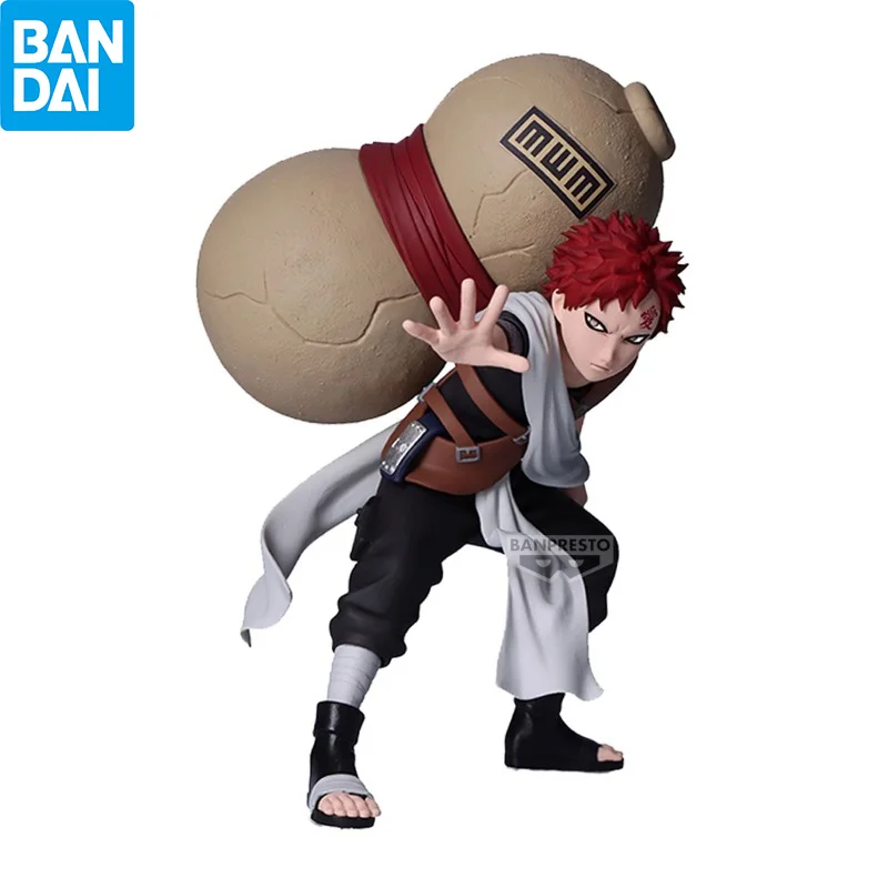 Original Bandai  NARUTO VIBRATION STARS GARA Gaara  Naruto Shippuden Anime Figure Action Model Collectible Toys Gift