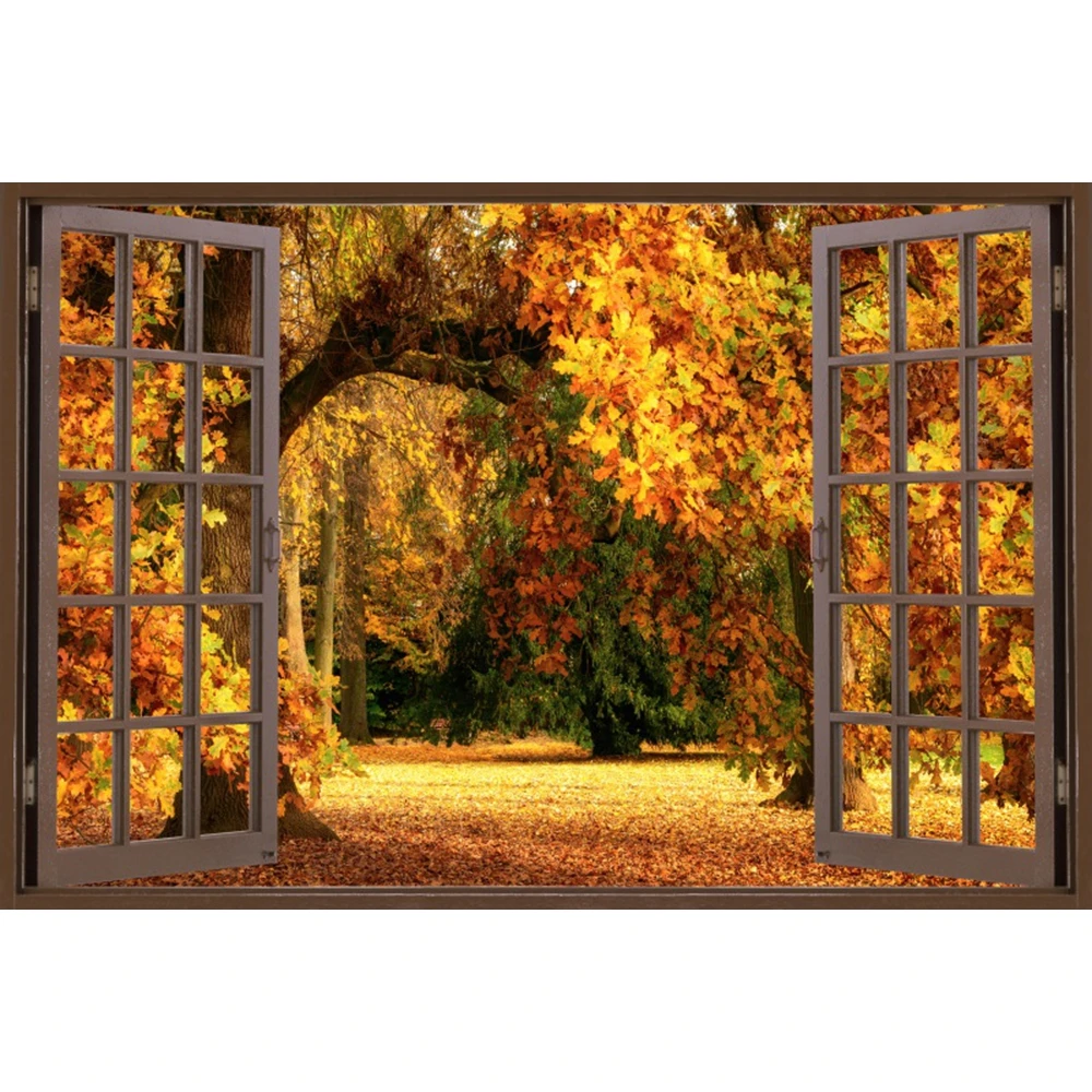 Halloween abóbora casa de madeira pano de fundo fotográfico outono floresta criança chá de bebê fotografia fundo família foto banner