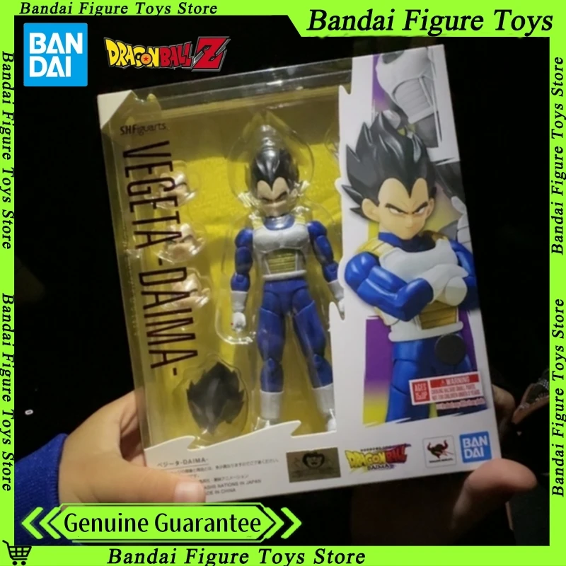Bandai Original S.H.Figuarts Dragon Ball Vegeta figura de Anime Daima Pvc colección de figuras de acción KT estatua juguetes regalo de Navidad