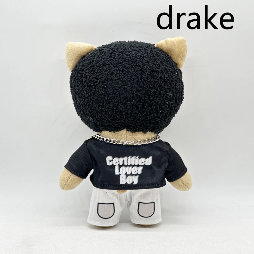 2026 New Eminem Xxxtentacion Frank Ocean Plush Toy Doll with Clothes Stuffed Soft Plush Toys Fans Collect Gifts