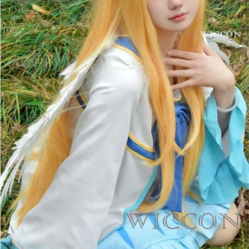 Shield hero cosplay anime filo Fillo Philo cosplay wing wig lolita dress set Halloween party outfit for woman