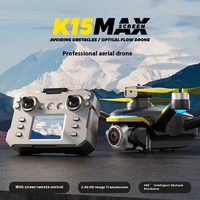 K15MAX Drone with Screen Remote 2.4G&Brushless ESC, Optical Flow Positioning 4-Way Avoidance for Professional Aerial Photography