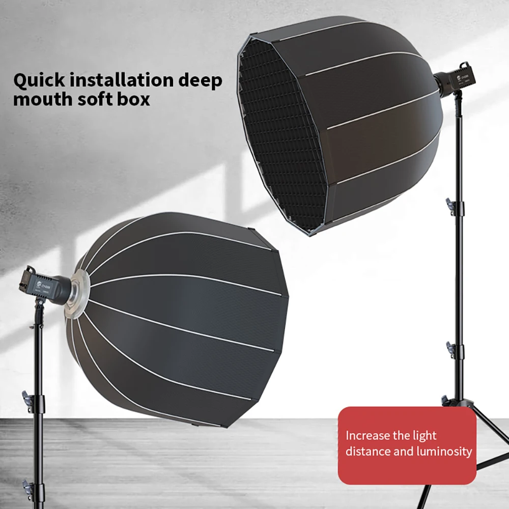 SH 33x60cm/60x90cm Honeycomb Softbox WIth Honeycomb Grid & Diffusers Quick Release & Fold Photo lighting kit Photography