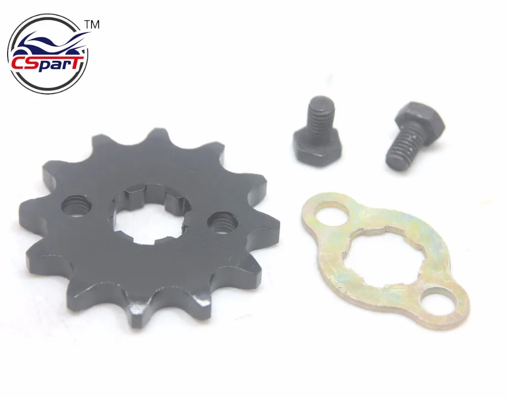 11T 12T 13T 14T 15T 16T 17T 18T 19T Tooth 428 ID 20MM  Front Engine Sprocket For KAYO BSE SSR SDG Motorcycle Dirt bike ATV Quad