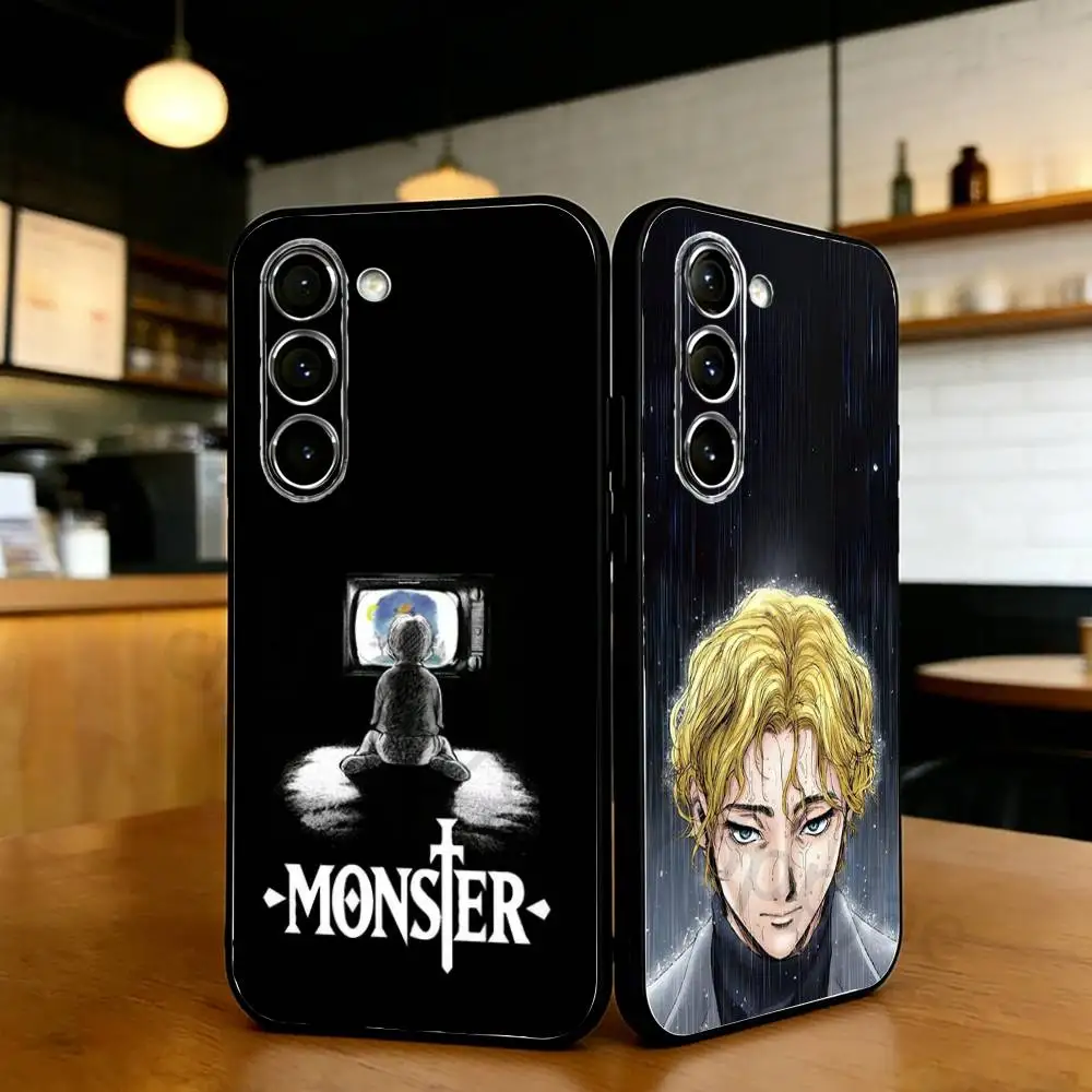 Johan Liebert M-Monster Phone Case For Samsung S20,21,22,23,24,25,26 plus,ultra Silicone Cover