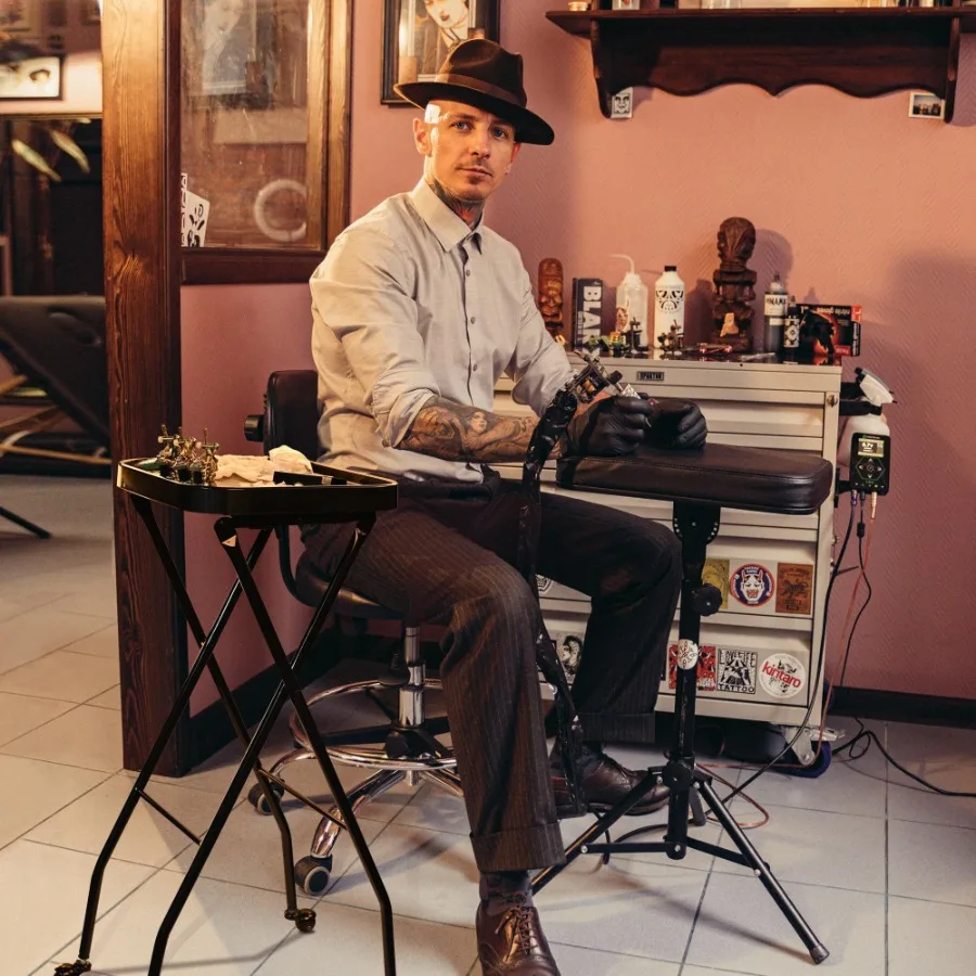 折りたたみ式サロンビューティートレイ