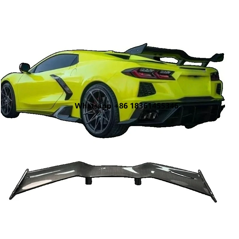 

Race-Inspired FOR Corvette C8 Z06 Perfect-Fit Spoiler Dry Carbon Fiber