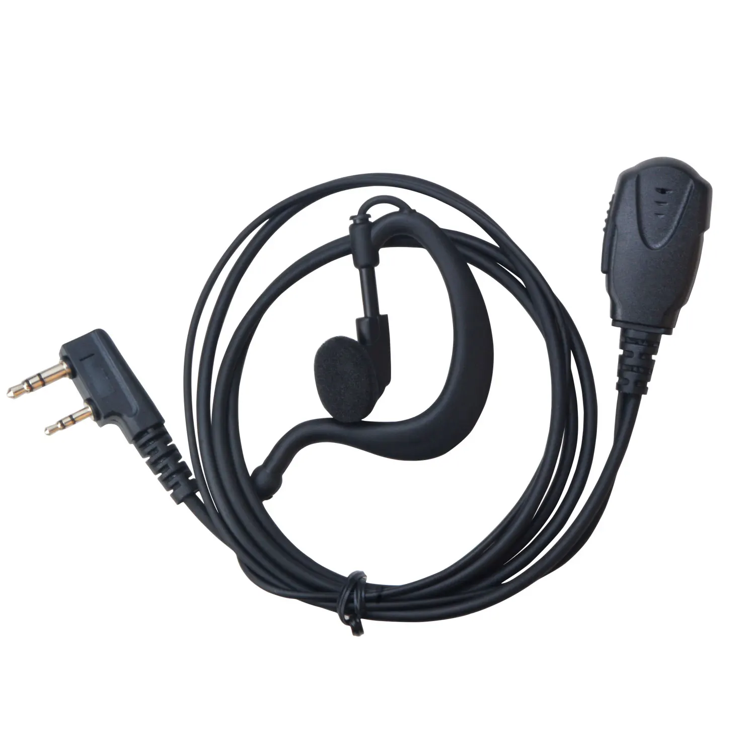 

Socotran Walkie Talkie Earpiece 2 Pin K Plug PTT наушники, портативная гарнитура, наушники для Baofeng UV-5R Uv5R