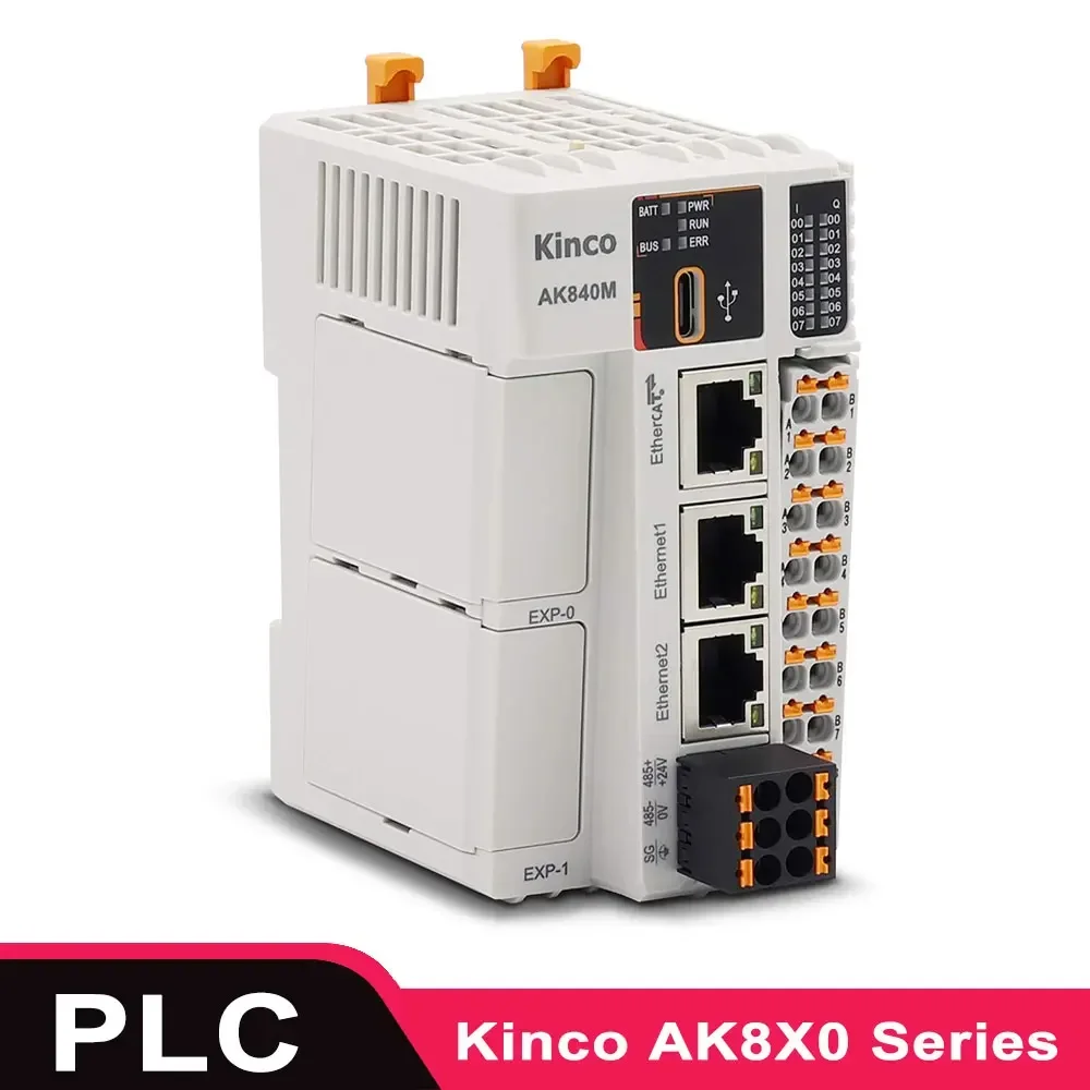 

PLC EtherCAT CoDeSys Kinco AK8X0 Series PLC AK840M 0808DTN RP20 AK840M-0808DTN RP20-0016DTP Logic Motion Controller