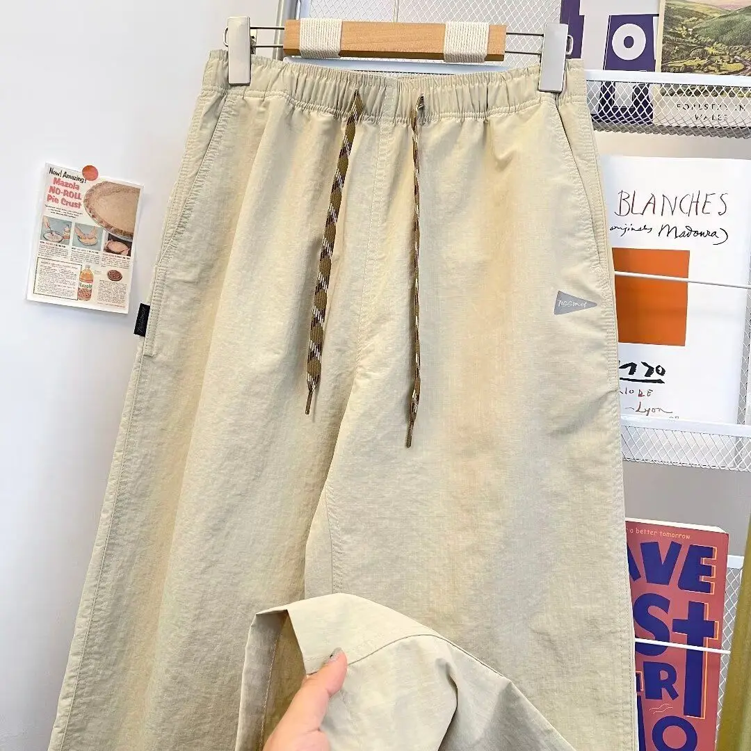 

Брюки для походов и активного отдыха, ветрозащитные, водоотталкивающие, быстросохнущие, в стиле парашютиста, мужские и женские, повседневные, свободного кроя