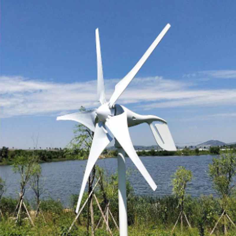  Small Windmill Wind AC Generator  Noiseless Quiet Lightweight Factory Direct Sales Electric Generator for Home Ready-to-use