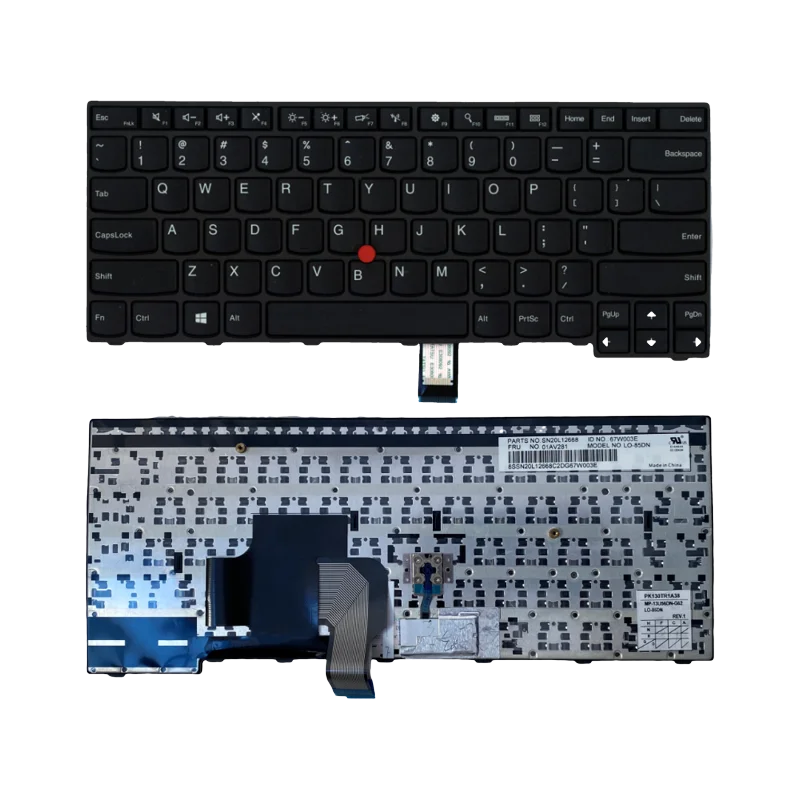 US English Keyboard for Lenovo Thinkpad E450 E450c E455 E460 E465 04X6101 04X6141 04X6181 04X6137 04X6177 04X6217