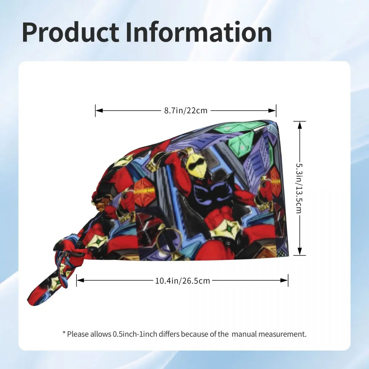 カスタム UFO ロボット G-Grendizeres マンガ医療スタッフスクラブ帽子女性男性アニメシェフ帽子スクラブキャップ