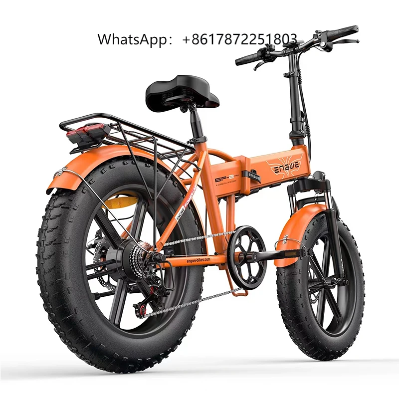 

20*4.0inch Fat Tire Bike EU/US/UK Warehouse ENGWE Mountain Electric Bicycle 48V13AH EP-2 PRO 250W 7 Speed Electric Bike