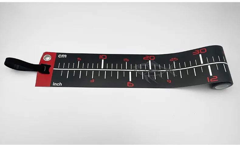 ShareShark 110cm Wasserdichtes Fisch-Messlineal PVC Knitterfreies Tragbares Karpfen-Messlineal Angelzubehör – Detail 10