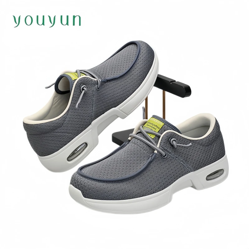 Summer Middle aged and elderly sports and leisure soft soled walking shoes oversized and widened anti slip shoes for the elderly