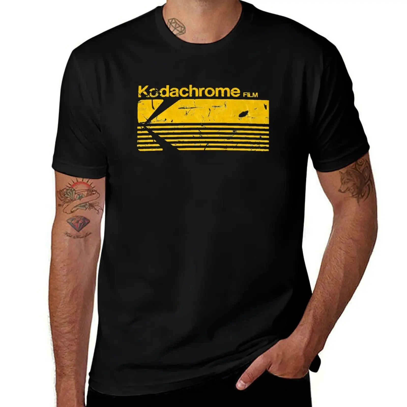 Kodachrome For Fans T-Shirt Durable Work Wear T-Shirt