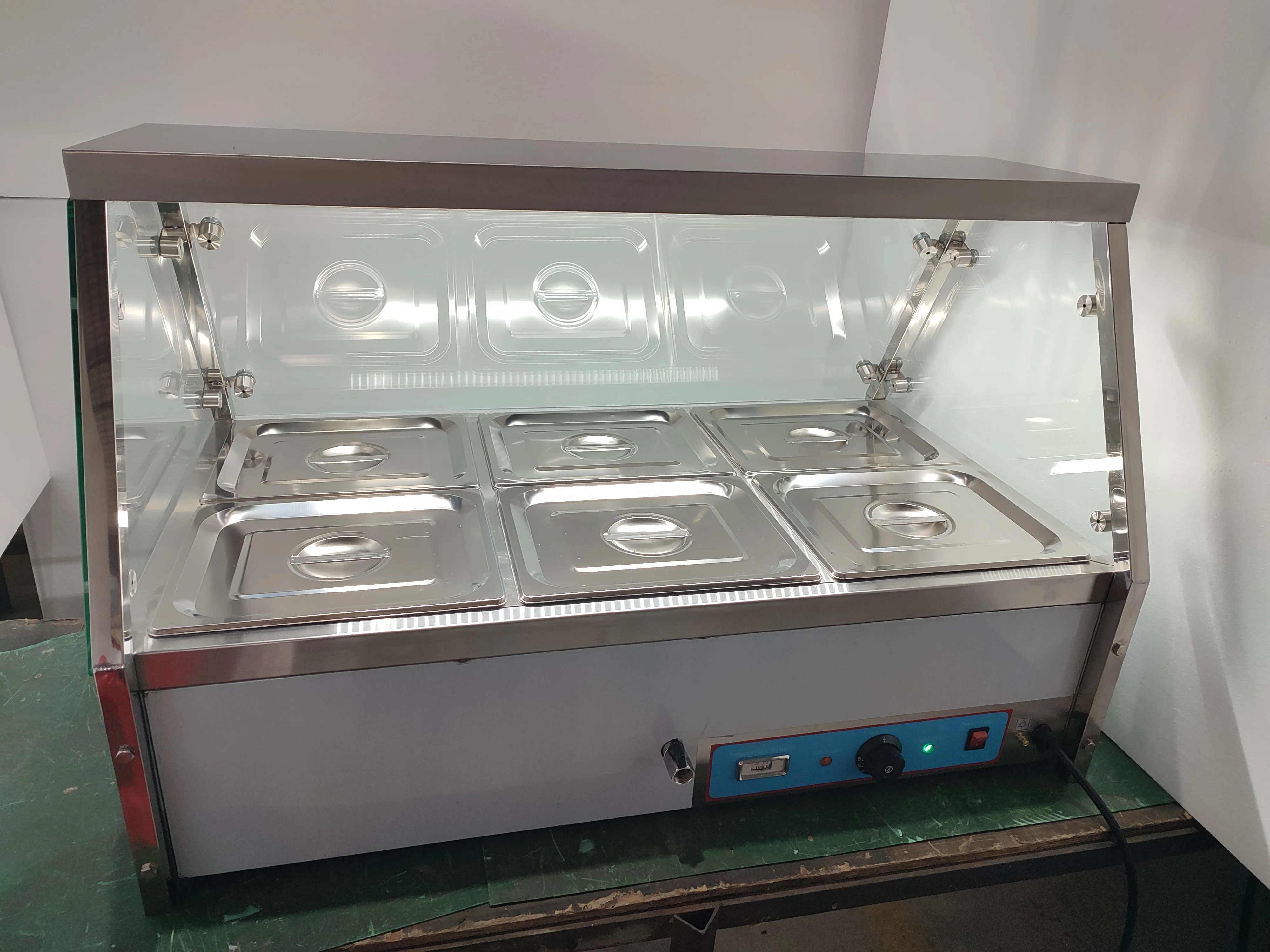 Roestvrij staal restaurant fas - Bain Marie Food Warmer recensie en prijs
