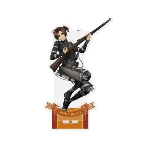 

Атака на гигантском косплею, окружающая Аарон Элвин Лейлл Микаса Амилена, акриловая доска