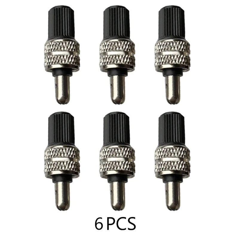 6/12Pcs Mountain Bikes Tire Valves Cores Germany Type Bikes Valves Stem Cores