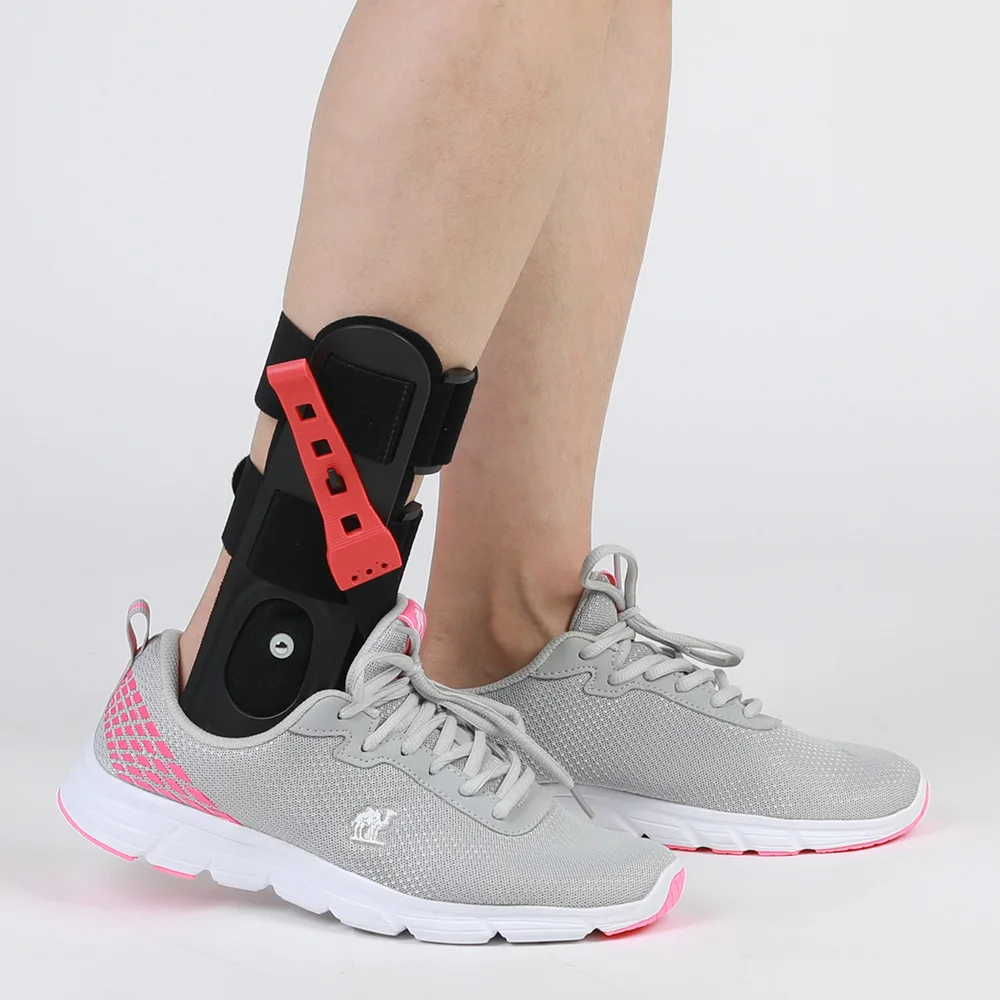 AFO Drop Foot Brace Orthosis Ankle Foot Support With Comfortable Inflatable Airbag for Hemiplegia Stroke Shoes Walking