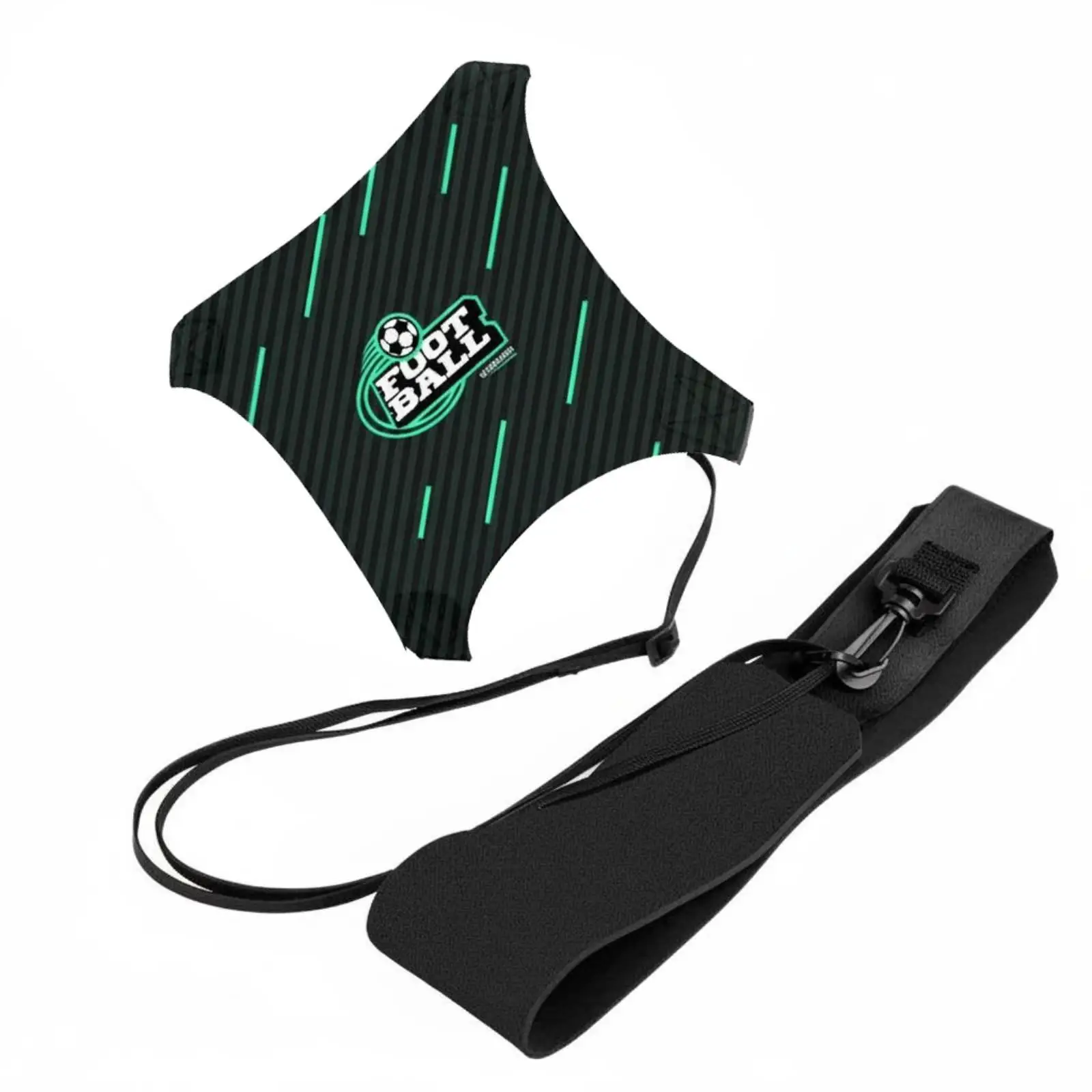 Ceinture d'entraînement universelle réglable pour le football, en néoprène, avec corde volante pour le contrôle du ballon, entraînement solo