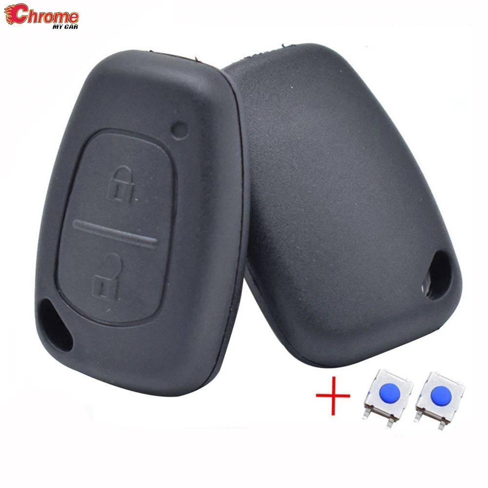 Для Renault Kangoo Traffic Master Nissan Interstar Primastar Opel Vivaro Movano 2004-2009 чехол для дистанционного ключа + 2 кнопки переключателя