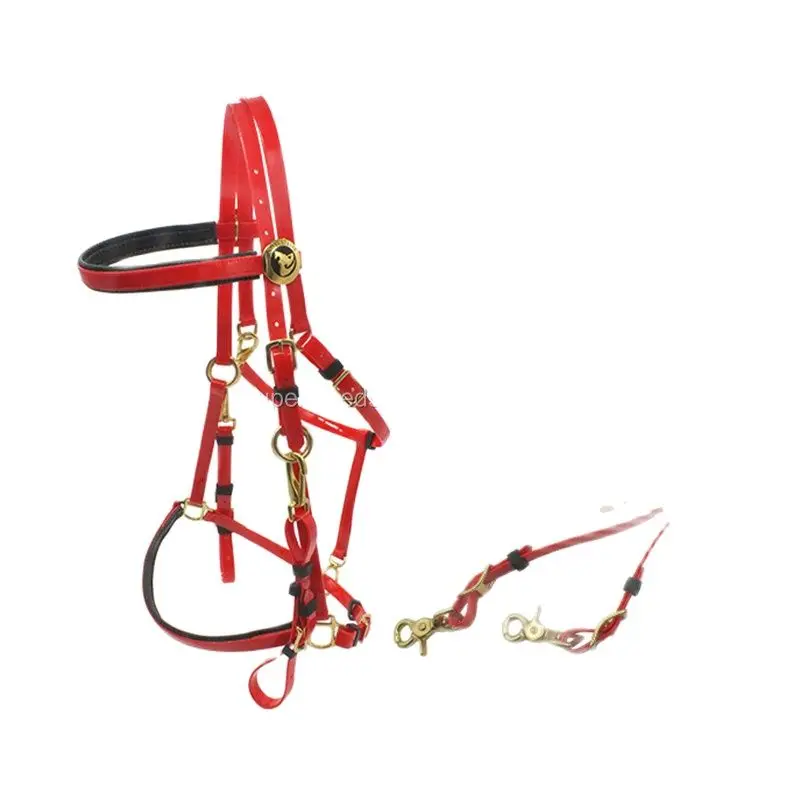 Waterproof and durable PVC headstall endurance bridles with rein