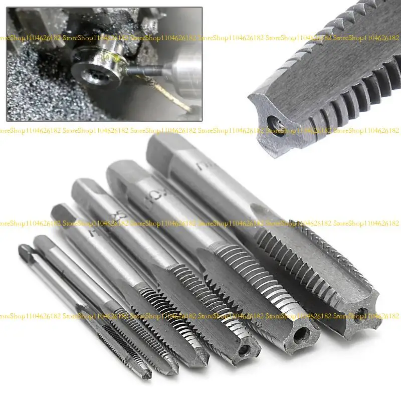 

Q2Q4 12 Pcs Hand Screw Thread Taps Wire Tapping Screwdriver Bit