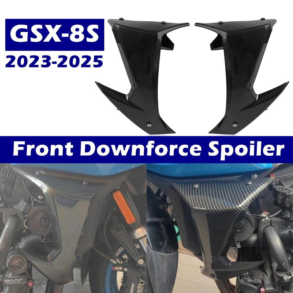

Front Downforce Spoiler For SUZUKI GSX-8S GSX8S GSX 8S 2023 2024 2025 Motorcycle Frontal Sport Naked Aerodynamic Fairing Winglet