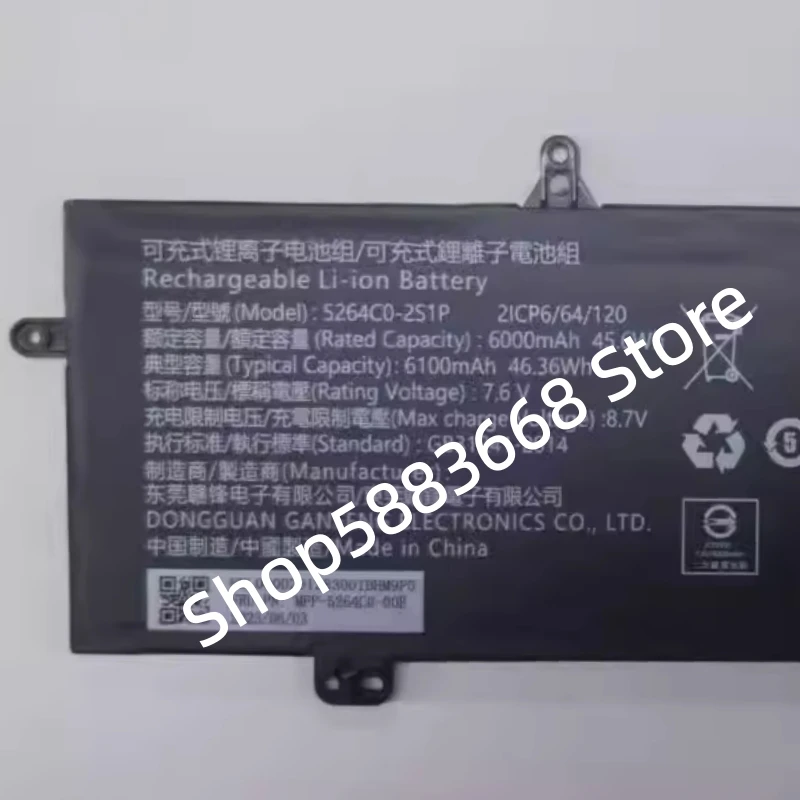 For iRU Strato 15ALI i7 U5266122PV-2S1P 5264C0-2S1P 7.6V 45.6Wh 6000mAh Laptop Battery For Haier Leadpie M1 N15TSF GREAT Netbook