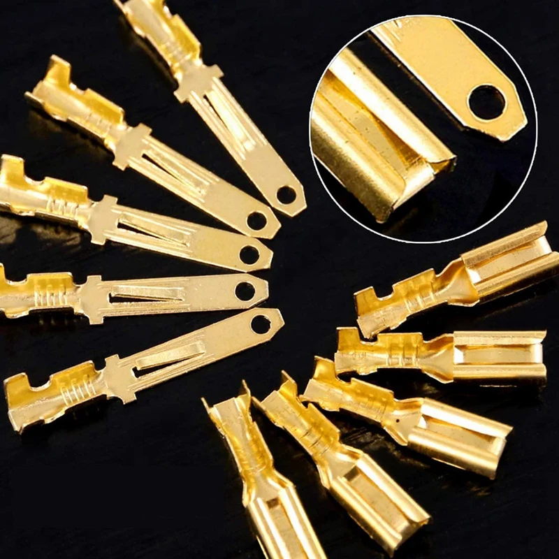 1200 PCS 2.8MM Automotive Wire Connector 2/3/4/6/9 Pin Electrical Male And Female Cable Terminal Connector Kit