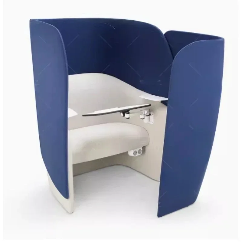 Bestselling Modern Special-Shaped Office Area Enclosed High Back Single-Seat Sofa Chair Card Holder