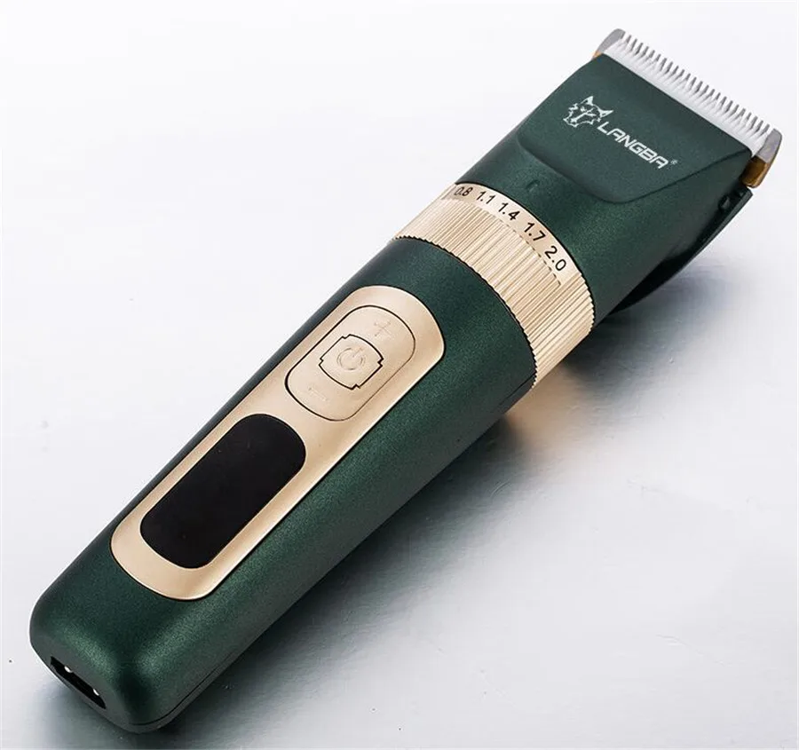 LANGBA C95 Dog Hair Clipper Professional LCD Screen Pet Electric Trimmer Rechargeable Cat Hair Clipper Dog Electric Shaver - view 5