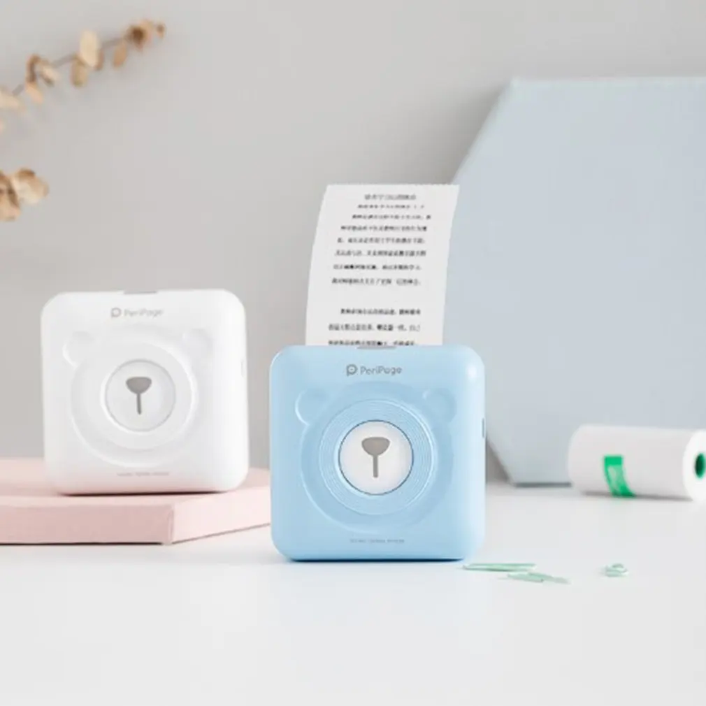 PeriPage 56x30mm Thermal Paper label Paper Sticker Paper For Thermal Pocket Mini Printer A6 A8