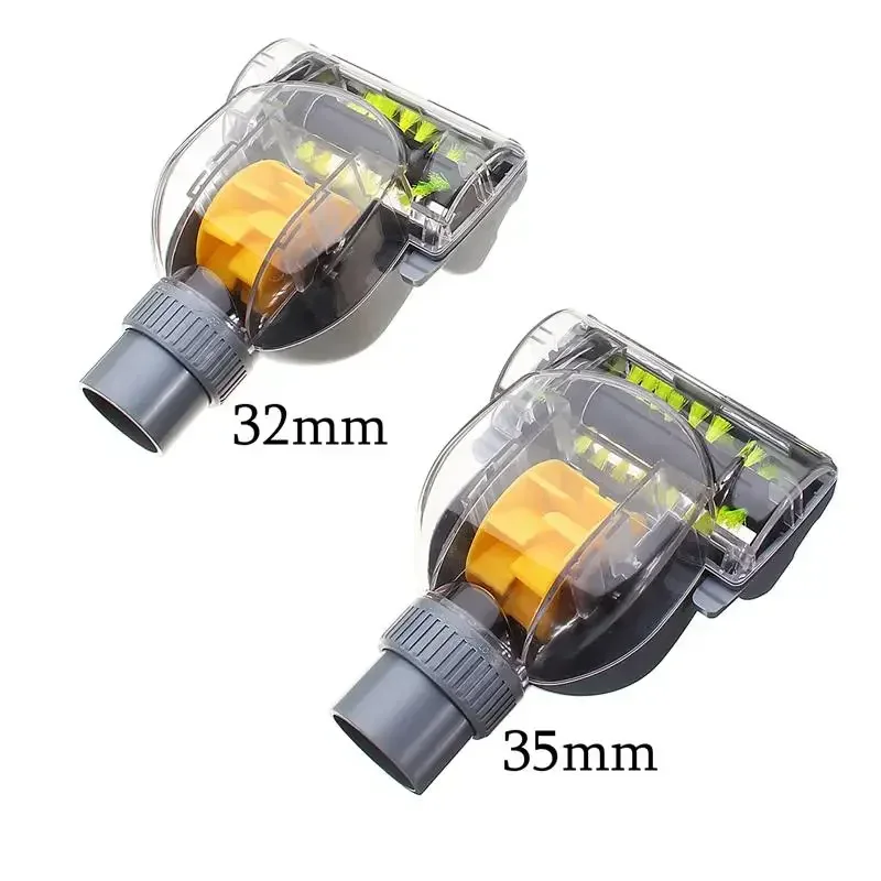 32mm/35mm Accessori per aspirapolvere Spazzola per tende a vibrazione turbo Rimuovi gli acari Pulizia profonda Testa della spazzola turbo Pulizia conveniente