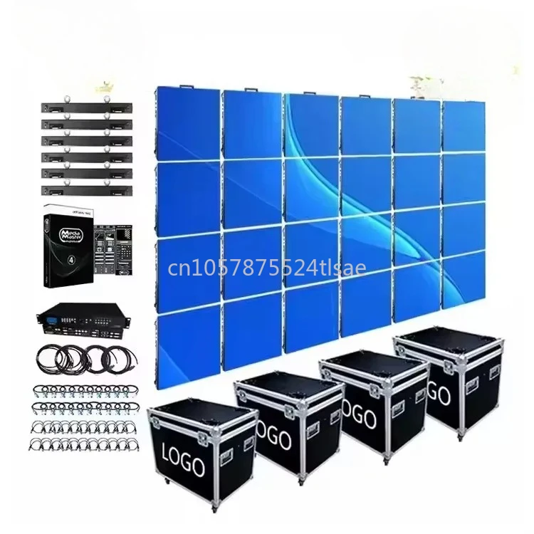 Complete System P2.6 P2.9 P3.91 P4.81 LED Display LED Video Wall Panel Indoor Outdoor Stage Event Backdrop LED Screen