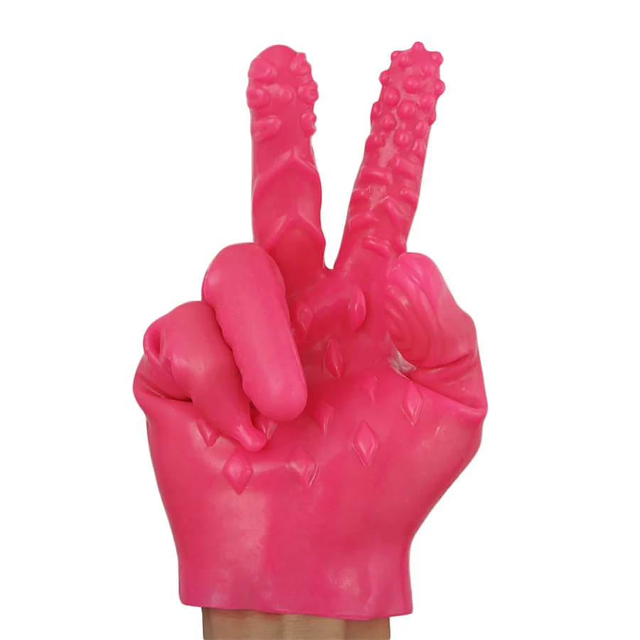 Guantes sexuales para masturbación, masaje de senos, punto G, estimulador de clítoris vaginal, guantes para dedos, Juguetes sexuales eróticos para parejas y mujeres