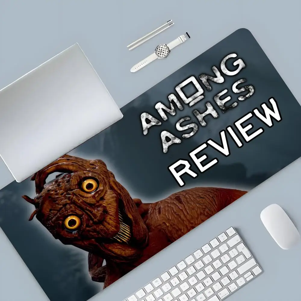 Among Ashes Mouse Pad Cartoon Lockedge Large Gaming Pad Computer Gamer Keyboard Mouse Mat Desk Mousepad for PC Desk Pad