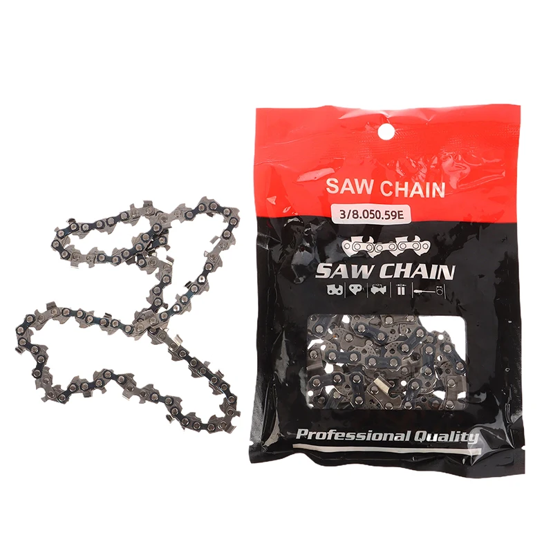 Accesorios 4/6/8/12/14/16 pulgadas cadena de motosierra MetaL repuestos enlace motosierra hoja de cadena para sierra eléctrica corte de madera